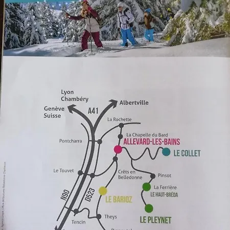 Au Clos Des Gentianes Collet D'allevard Apartment